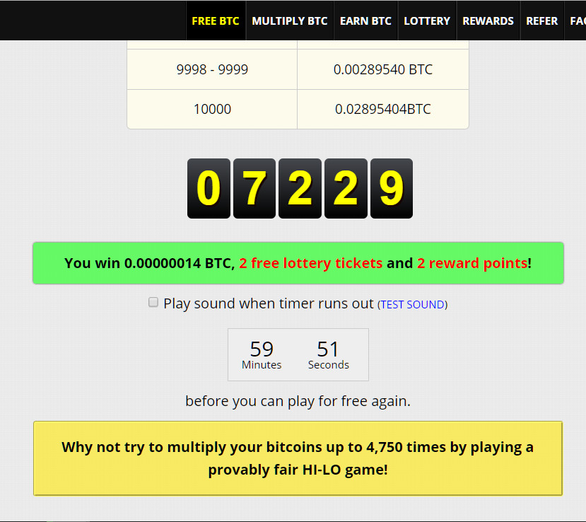 免費比特幣 - 老字號水龍頭 freebitco 教學 ( 確定出金 )