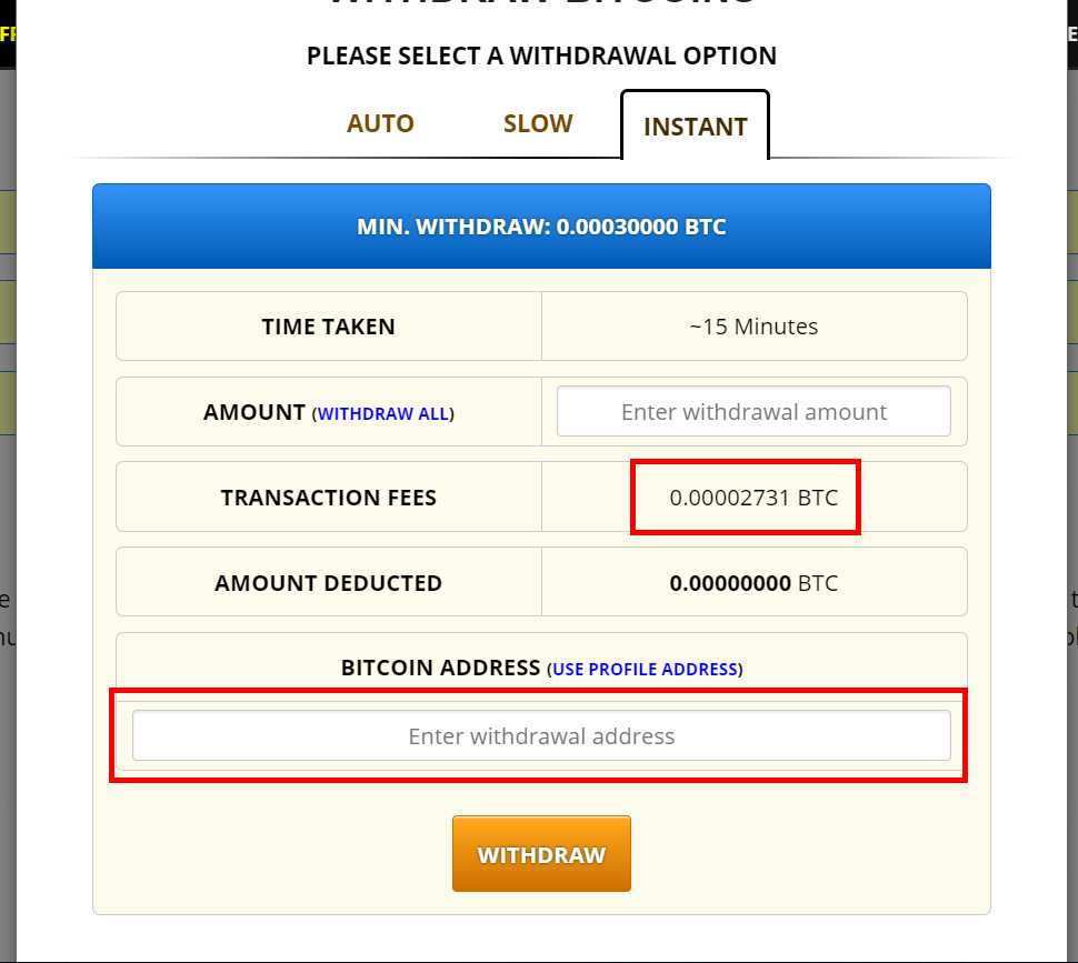 免費比特幣 freebitco.in 出金 instant