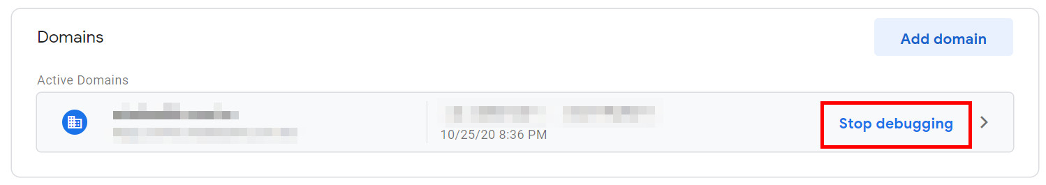 按下 Stop debugging 停止除錯模式