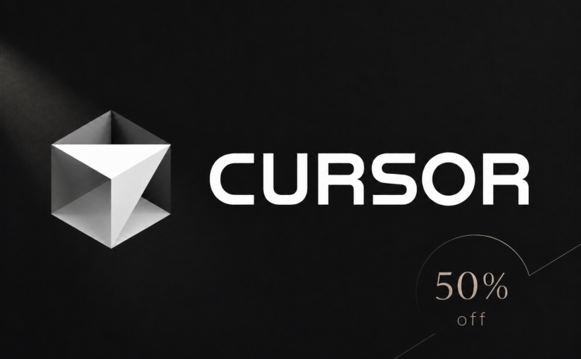cursor 最新活動，50%折扣碼
